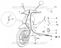 Odometer transmissions-rear brake