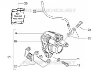 Front brake caliper