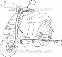 Transmissions-Rear brake-speedometr (kms)