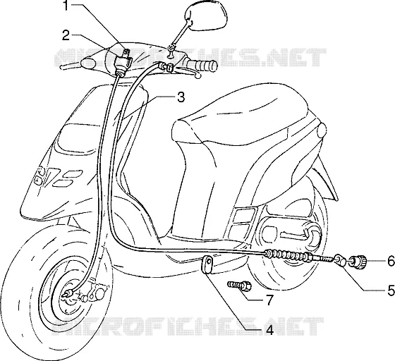 Transmissions-Rear brake-speedometr (kms)