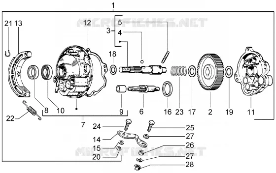 Rear hub