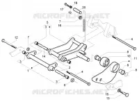 Swinging arm