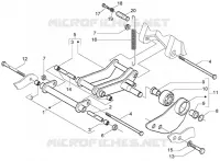 Swinging arm