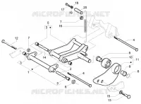Swinging arm