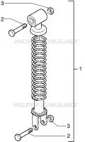 Rear shock absorber