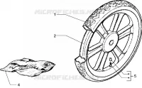 Rear wheel