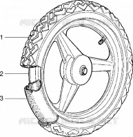 Front wheel