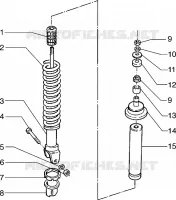 Rear shock absorber