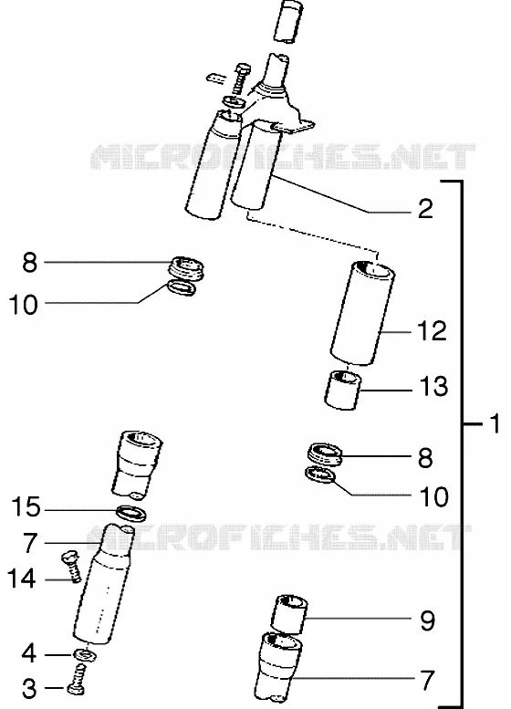 Front-wheel suspension