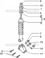 Rear damper