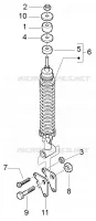 Rear damper