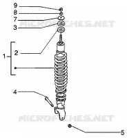 Rear damper