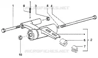 Swinging arm