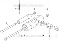 Swinging arm