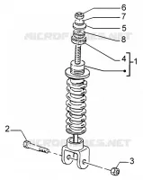 Rear damper