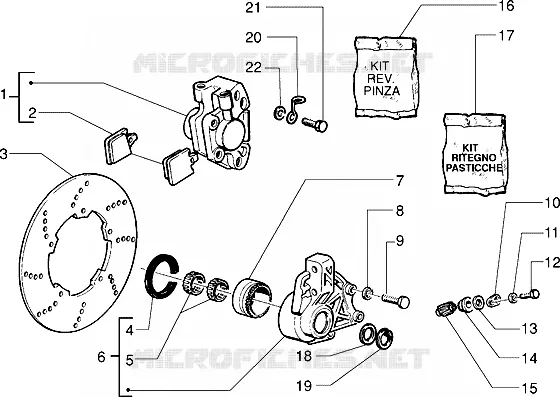 Brake caliper - Brake disc