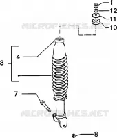 Rear damper