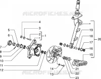 Steering column - disc brake