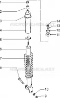 Rear damper