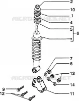 Rear damper