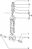 Rear shock absorber
