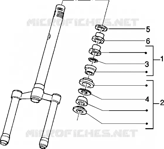 Steering bearing ball tracks