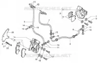 BRAKE PIPES-BRAKE CALIPERS