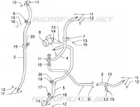 Brake piping