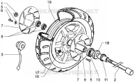 Front wheel
