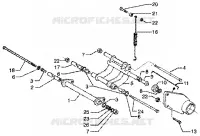 Swinging arm