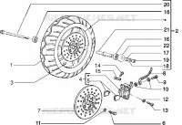 Front wheel - Caliper