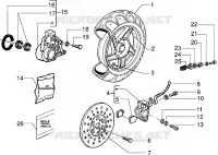Front wheel - Caliper