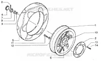Rear wheel