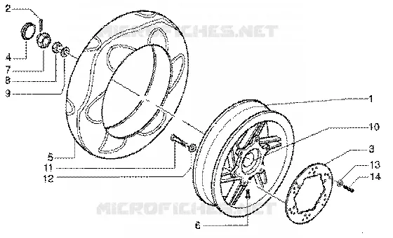 Rear wheel