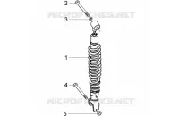 Rear damper