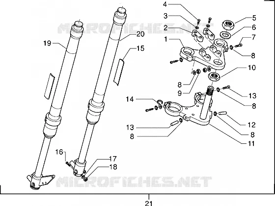 Front-wheel suspension