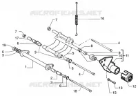 Swinging arm