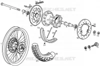 Rear wheel