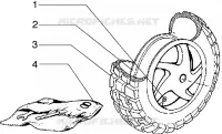 Rear wheel