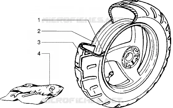 Rear wheel