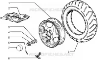 Rear wheel
