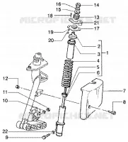 Front damper cover