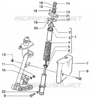 Front damper cover