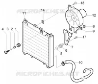 Coolant radiator
