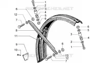 Rear mudguard