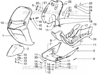 Front shield-Footboard-Spoiler