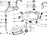Fuel tank-Oil tank