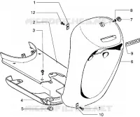Front shield-Footboard-Spoiler