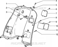 Rear shield