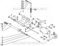 Swinging arm
